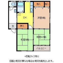 ライトグリーンハウスの物件間取画像